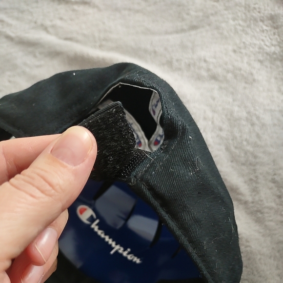 Youth Champion Black Adjustable Cap - Picture 5 of 5